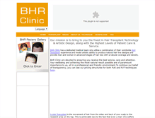 Tablet Screenshot of bisangahairtransplant.com